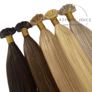 V Tip Extensions Premium Hair Extension Solid Dark Color Extensions 50g
