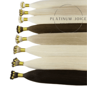 Handtied Weft Premium Hair Solid Light Color Extension