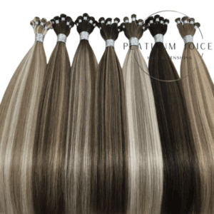 Handtied Weft Premium Hair Highlight Piano Mix Color Extension