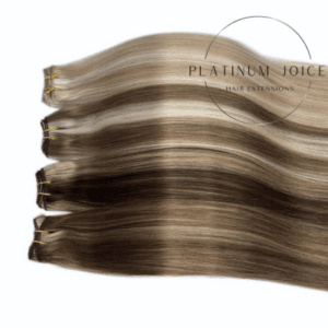 Machine Weft Premium Hair Piano Highlight Color Mix Color Extensions