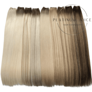 Machine Weft Premium Hair Ombre Color Balayage Color Extensions