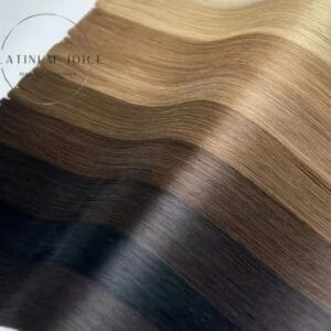 Genius Weft Premium Hair Solid Dark Color Extension