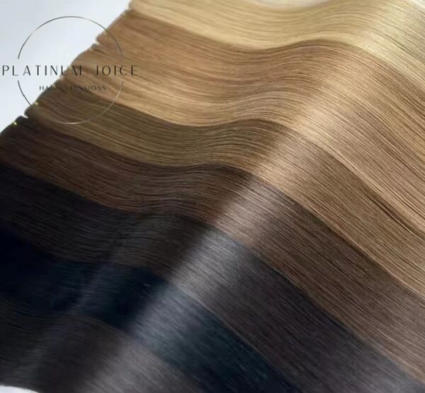 Genius Weft Premium Hair Solid Dark Color Extension